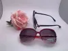 تحولت المرأة ذات العدسات الشمسية إلى نظارات شمسية ذات شكل دائري قديم متدرج من طراز Synd Synd إلى 2020. details Picture